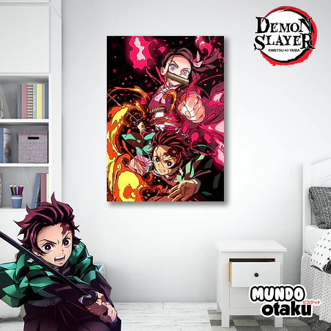 Cuadro Madera MDF - Kimetsu no Yaiba