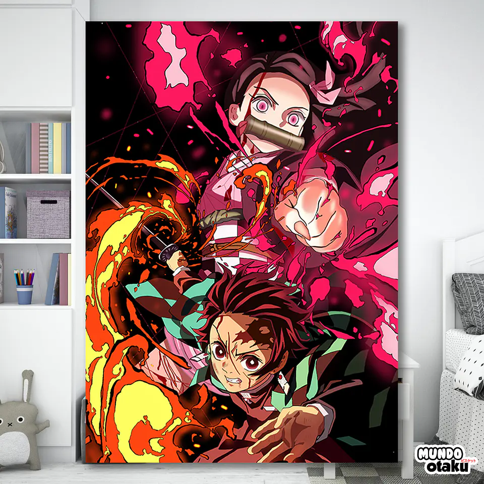 Cuadro Madera MDF - Kimetsu no Yaiba 2