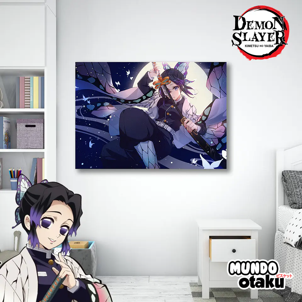 Cuadro Madera MDF - Kimetsu no Yaiba 1