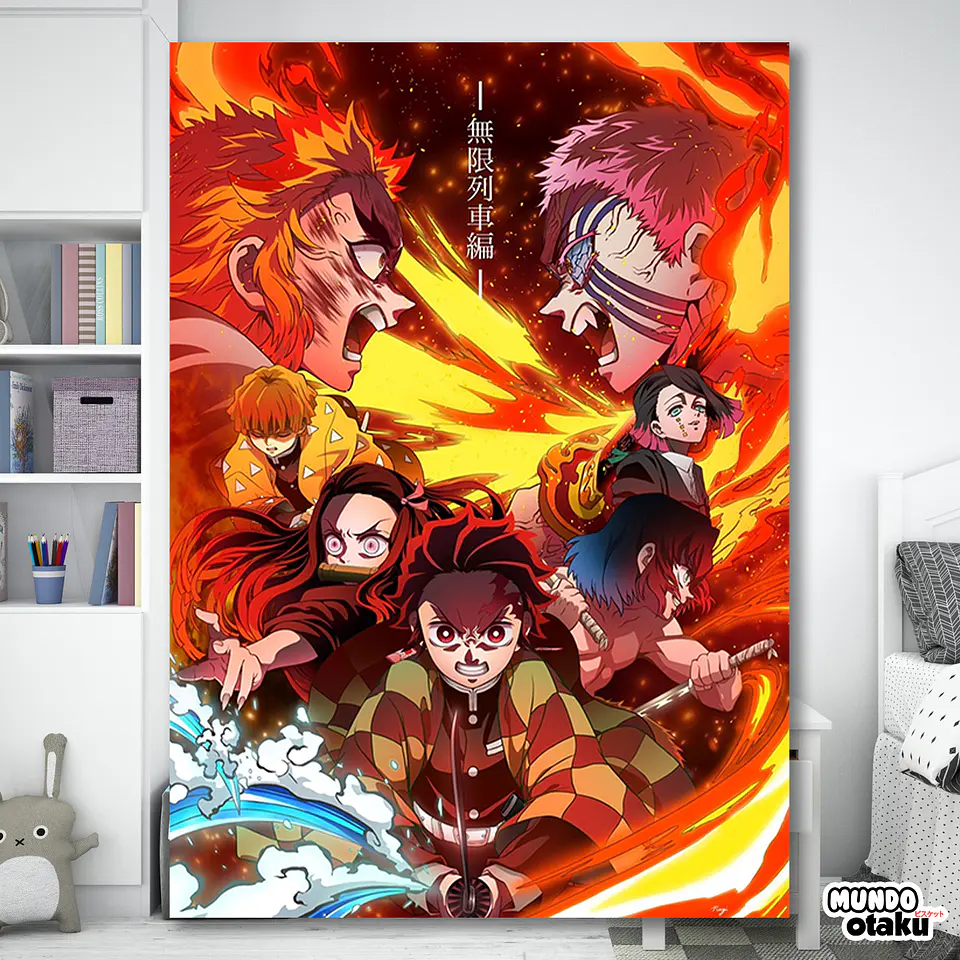 Cuadro Madera MDF - Kimetsu no Yaiba 2