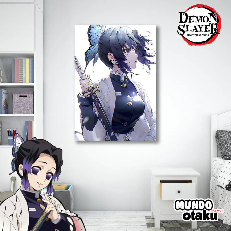Cuadro Madera MDF - Kimetsu no Yaiba 1