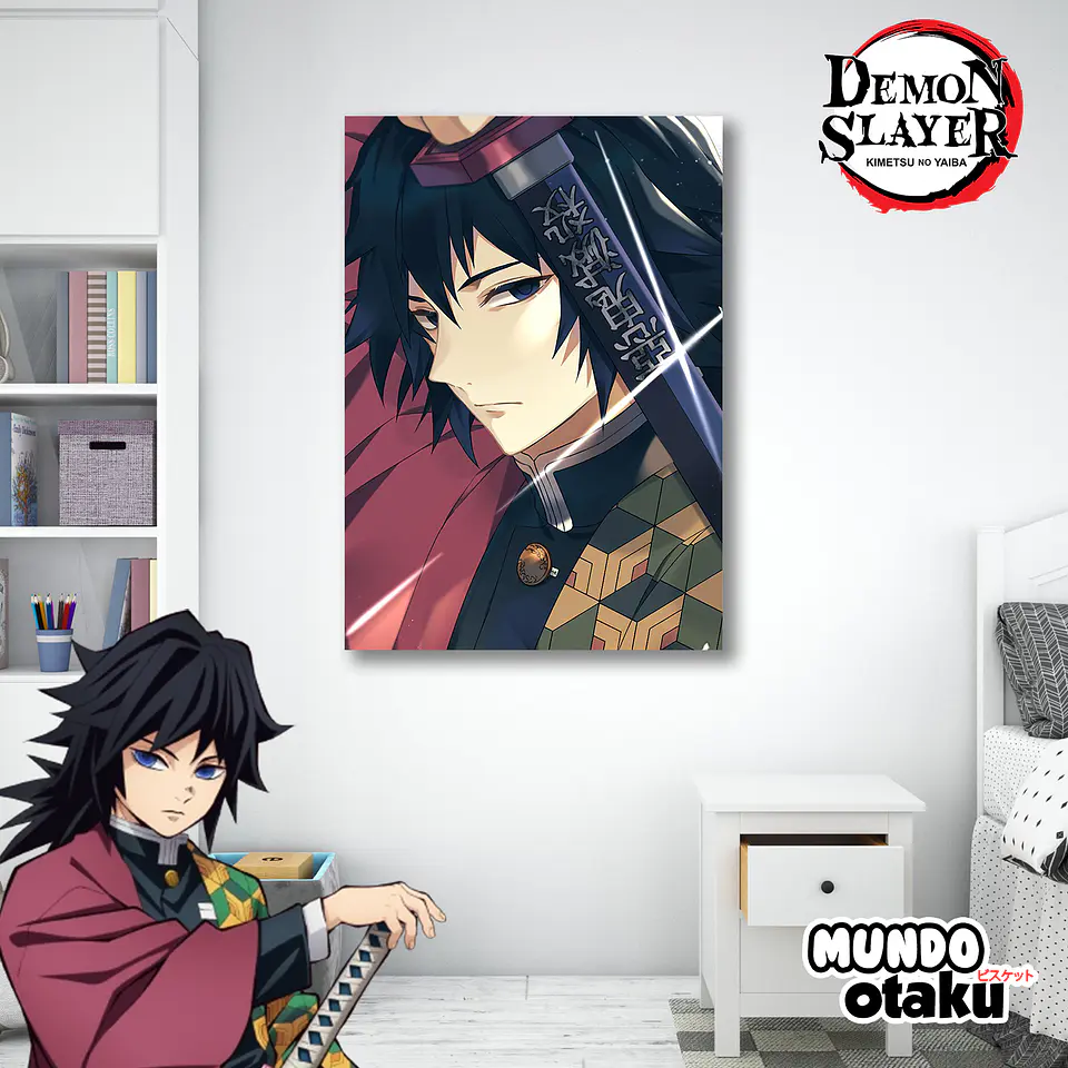 Cuadro Madera MDF - Kimetsu no Yaiba 1