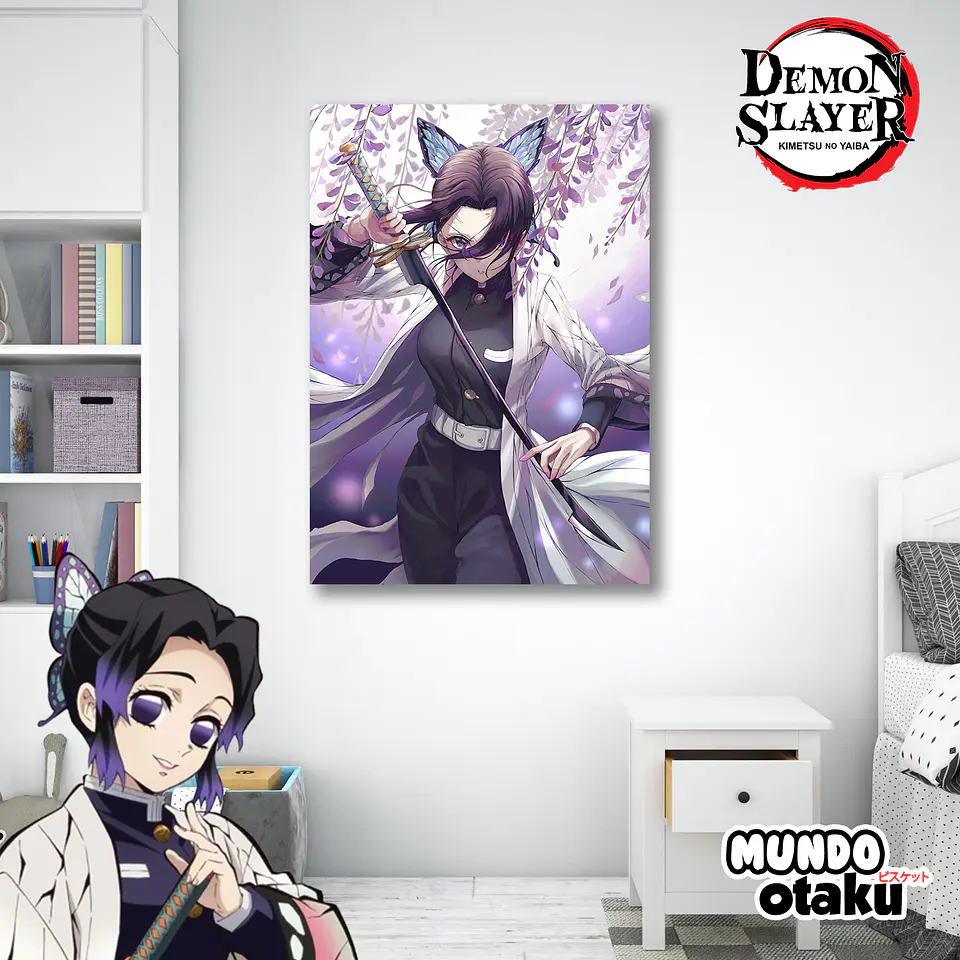 Cuadro Madera MDF - Kimetsu no Yaiba 1