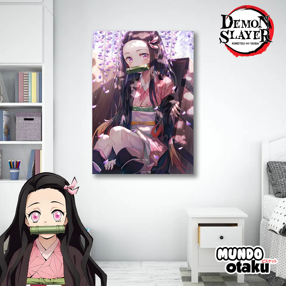 Cuadro Madera MDF - Kimetsu no Yaiba 1