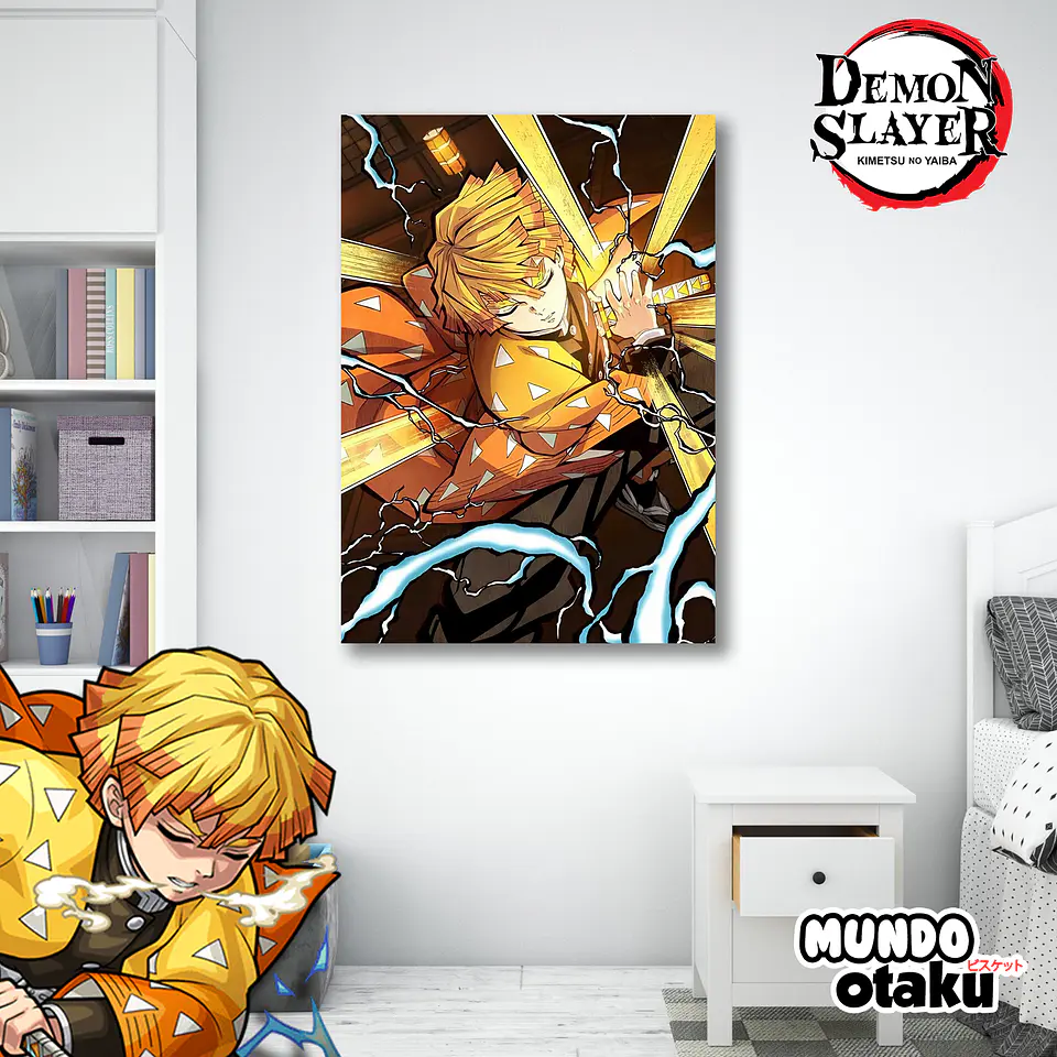 Cuadro Madera MDF - Kimetsu no Yaiba 1