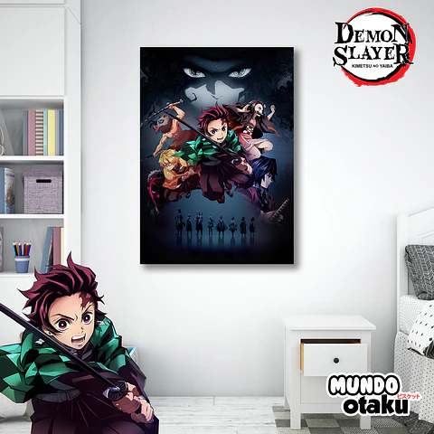 Cuadro Madera MDF - Kimetsu no Yaiba