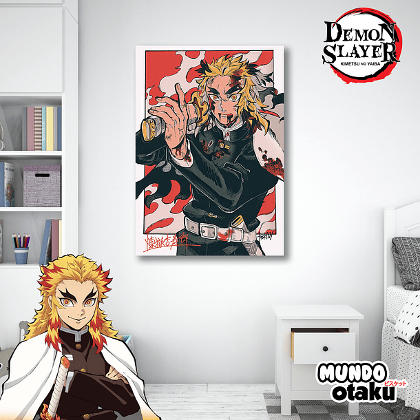 Cuadro Madera MDF - Kimetsu no Yaiba