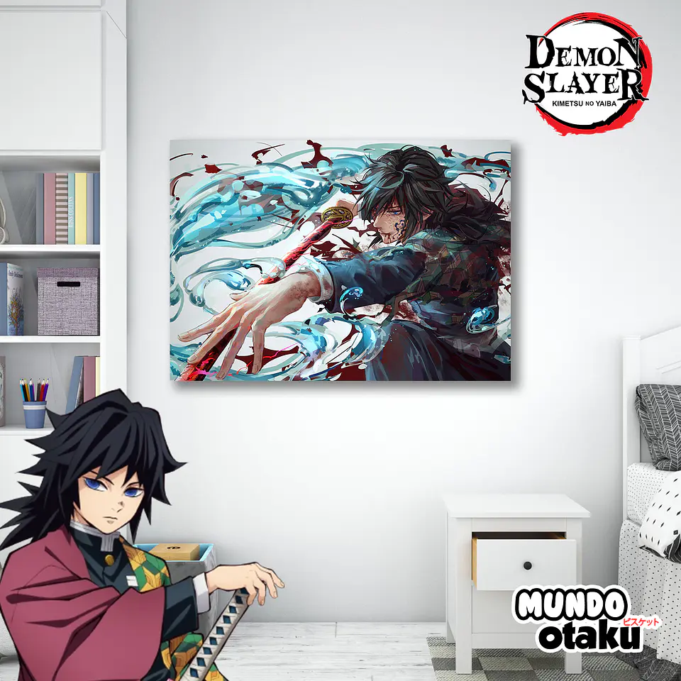 Cuadro Madera MDF - Kimetsu no Yaiba 1