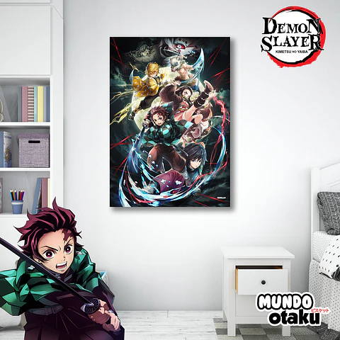 Cuadro Madera MDF - Kimetsu no Yaiba