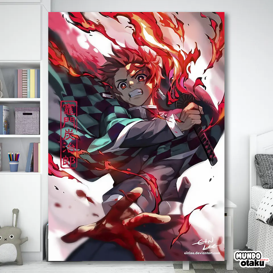 Cuadro Madera MDF - Kimetsu no Yaiba 2