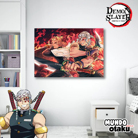 Cuadro Madera MDF - Kimetsu no Yaiba