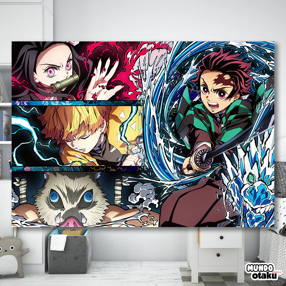 Cuadro Madera MDF - Kimetsu no Yaiba 2