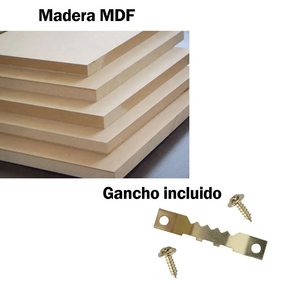 Cuadro Madera MDF - Kimetsu no Yaiba 3