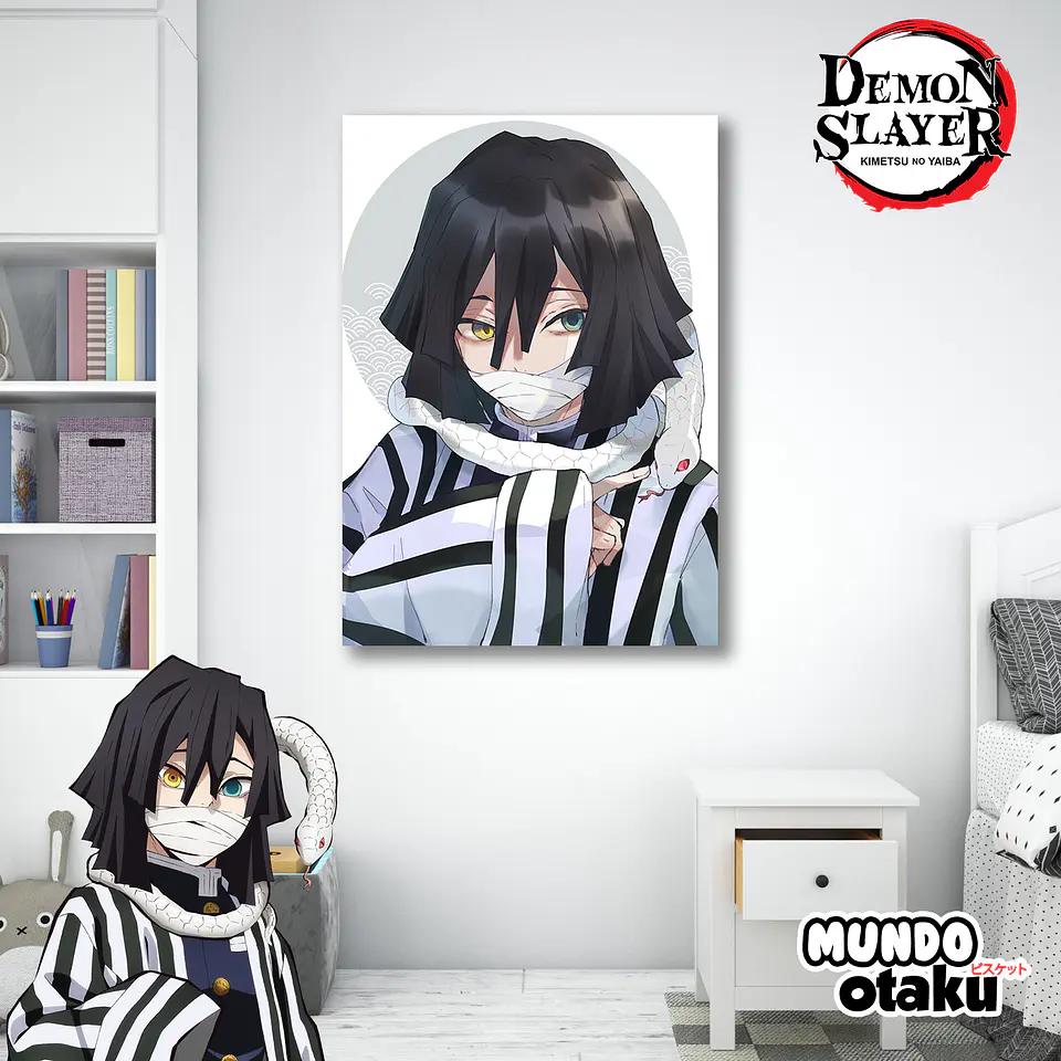 Cuadro Madera MDF - Kimetsu no Yaiba 1