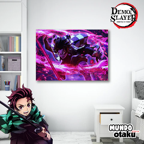 Cuadro Madera MDF - Kimetsu no Yaiba