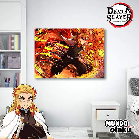 Cuadro Madera MDF - Kimetsu no Yaiba