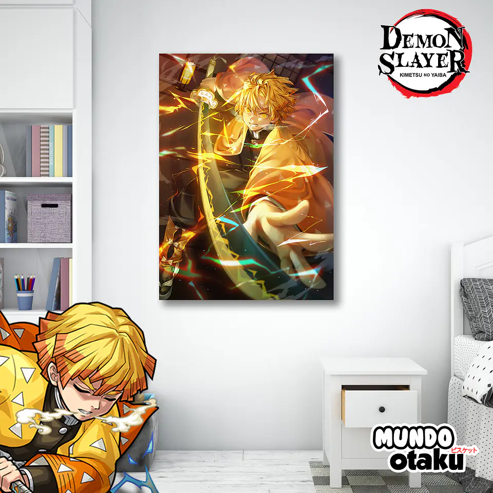 Cuadro Madera MDF - Kimetsu no Yaiba 1