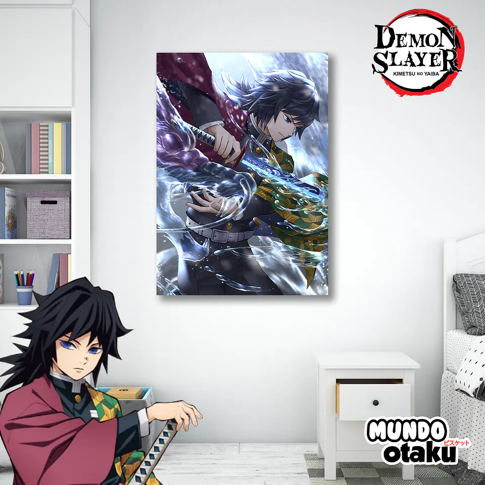 Cuadro Madera MDF - Kimetsu no Yaiba 1