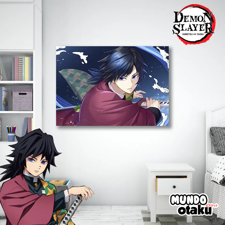 Cuadro Madera MDF - Kimetsu no Yaiba 1