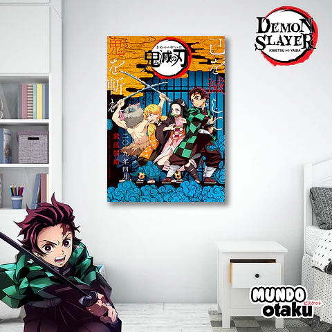 Cuadro Madera MDF - Kimetsu no Yaiba
