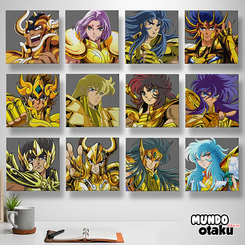 Cuadro Canvas - Los Caballeros del Zodiaco