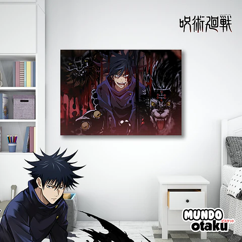 Cuadro Madera MDF - Jujutsu Kaisen
