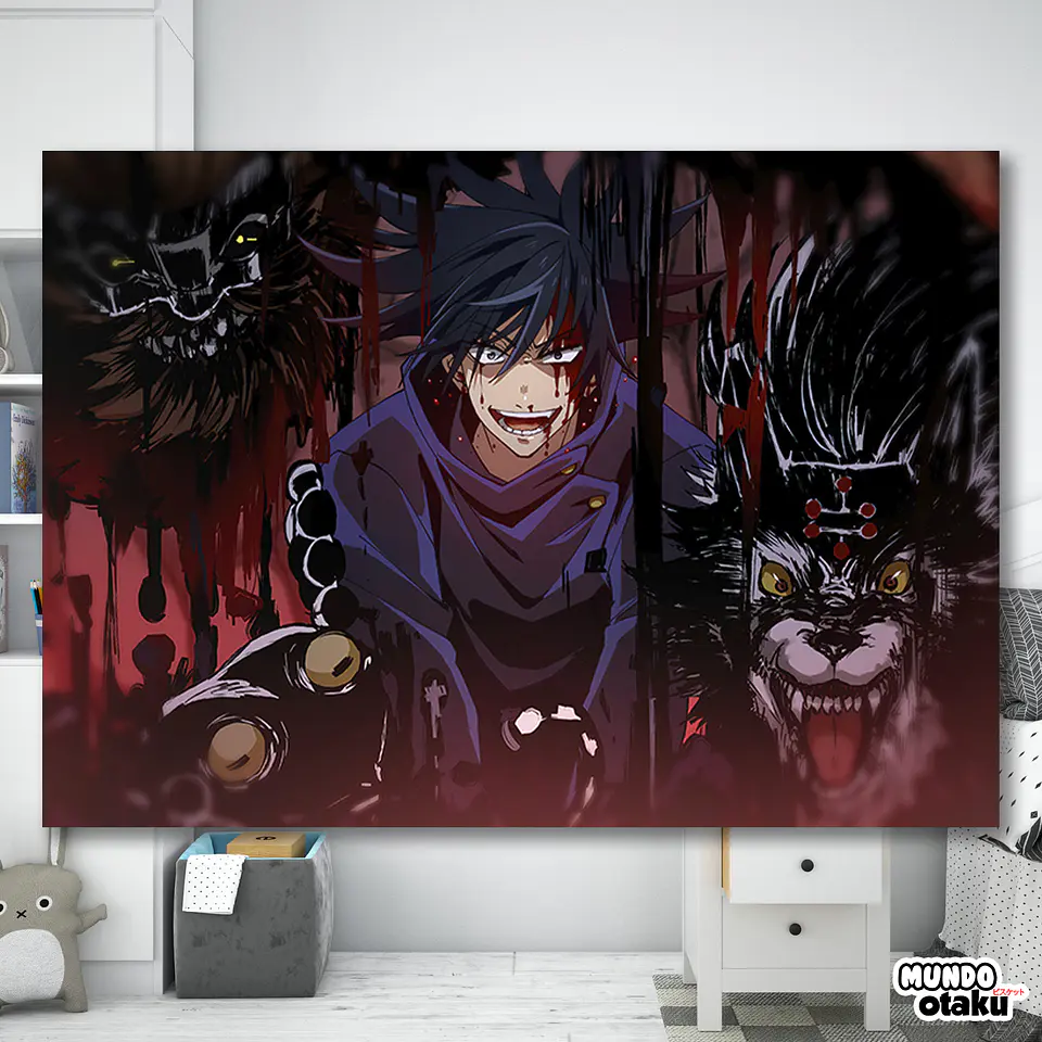 Cuadro Madera MDF - Jujutsu Kaisen 2