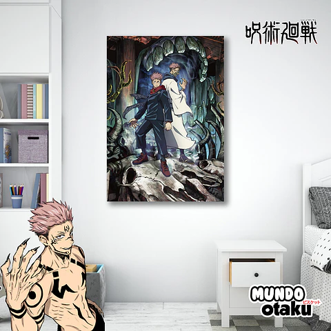 Cuadro Madera MDF - Jujutsu Kaisen