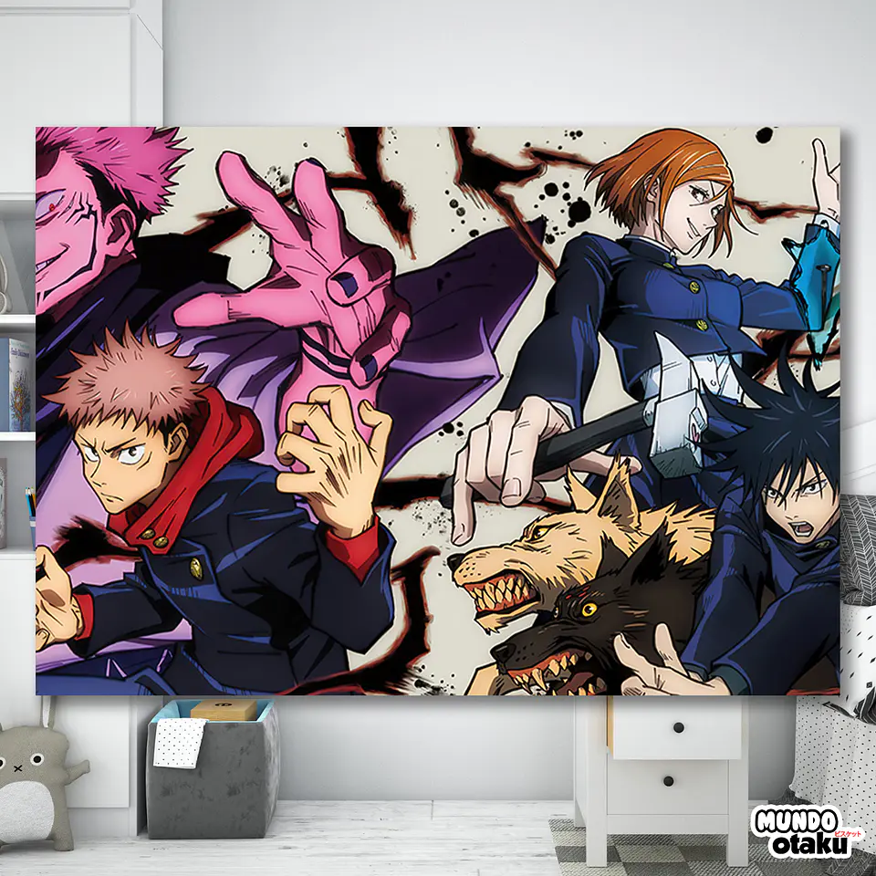Cuadro Madera MDF - Jujutsu Kaisen 2