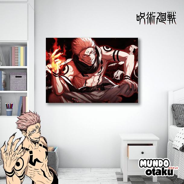 Cuadro Madera MDF - Jujutsu Kaisen