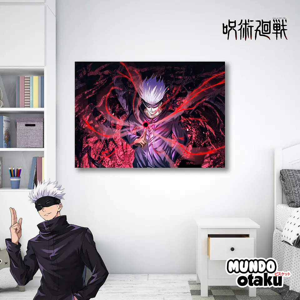 Cuadro Madera MDF - Jujutsu Kaisen 1