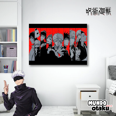 Cuadro Madera MDF - Jujutsu Kaisen