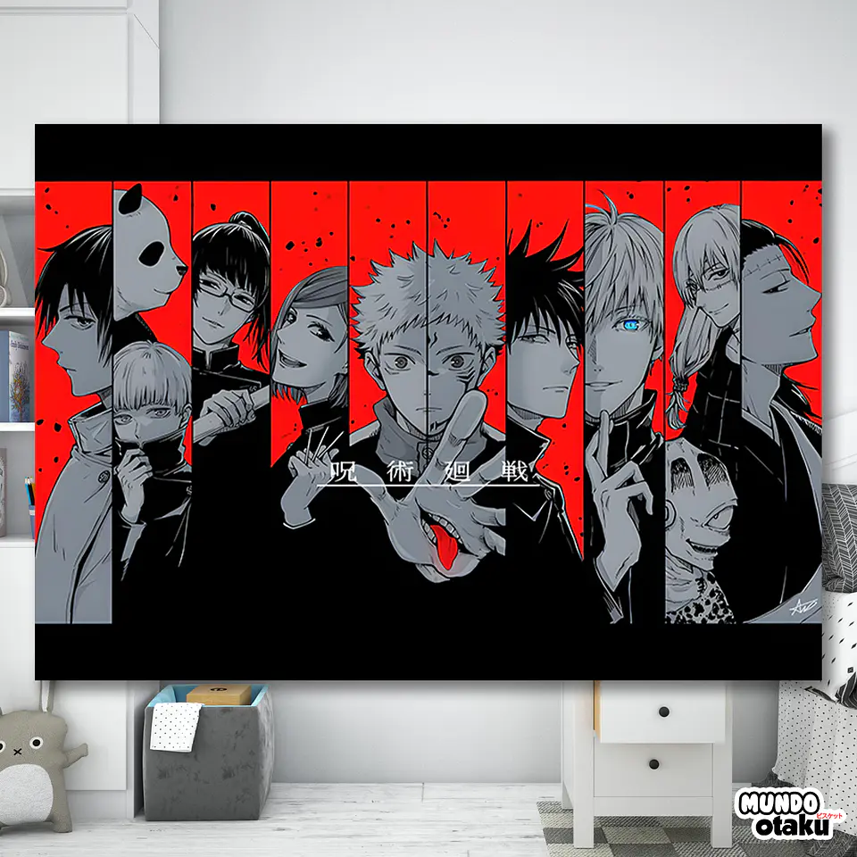 Cuadro Madera MDF - Jujutsu Kaisen 2