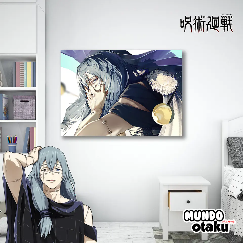 Cuadro Madera MDF - Jujutsu Kaisen 1