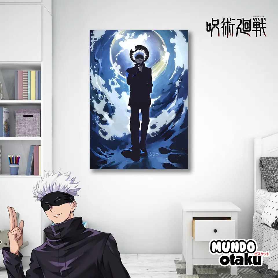 Cuadro Madera MDF - Jujutsu Kaisen 1