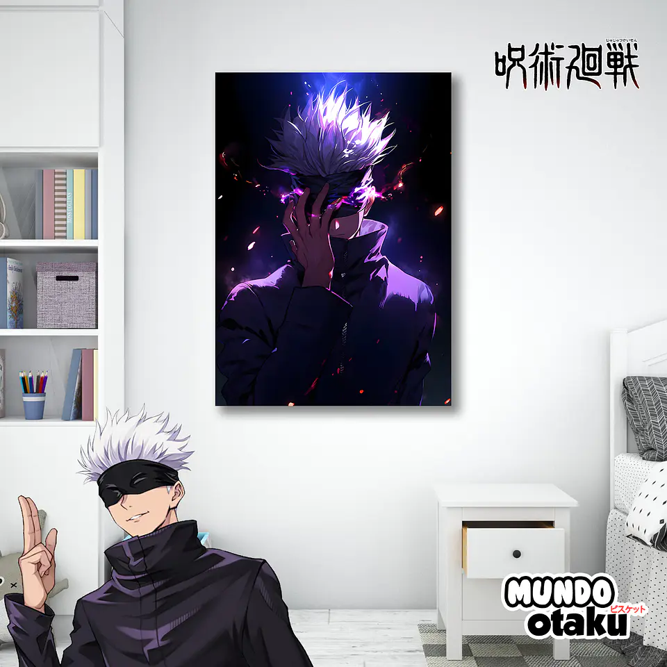 Cuadro Madera MDF - Jujutsu Kaisen 1