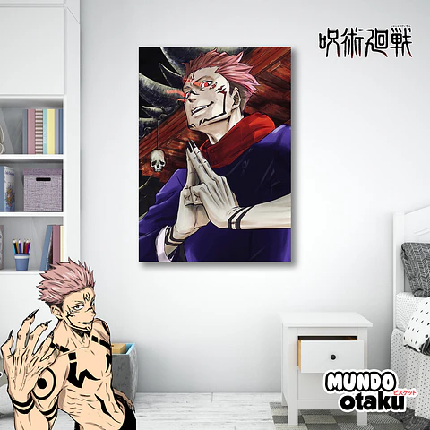 Cuadro Madera MDF - Jujutsu Kaisen
