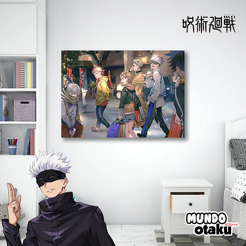 Cuadro Madera MDF - Jujutsu Kaisen