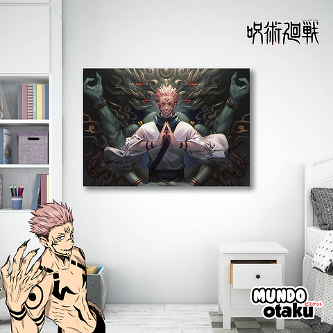 Cuadro Madera MDF - Jujutsu Kaisen