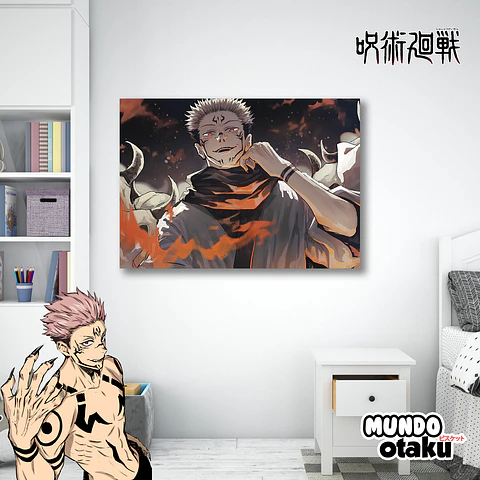 Cuadro Madera MDF - Jujutsu Kaisen