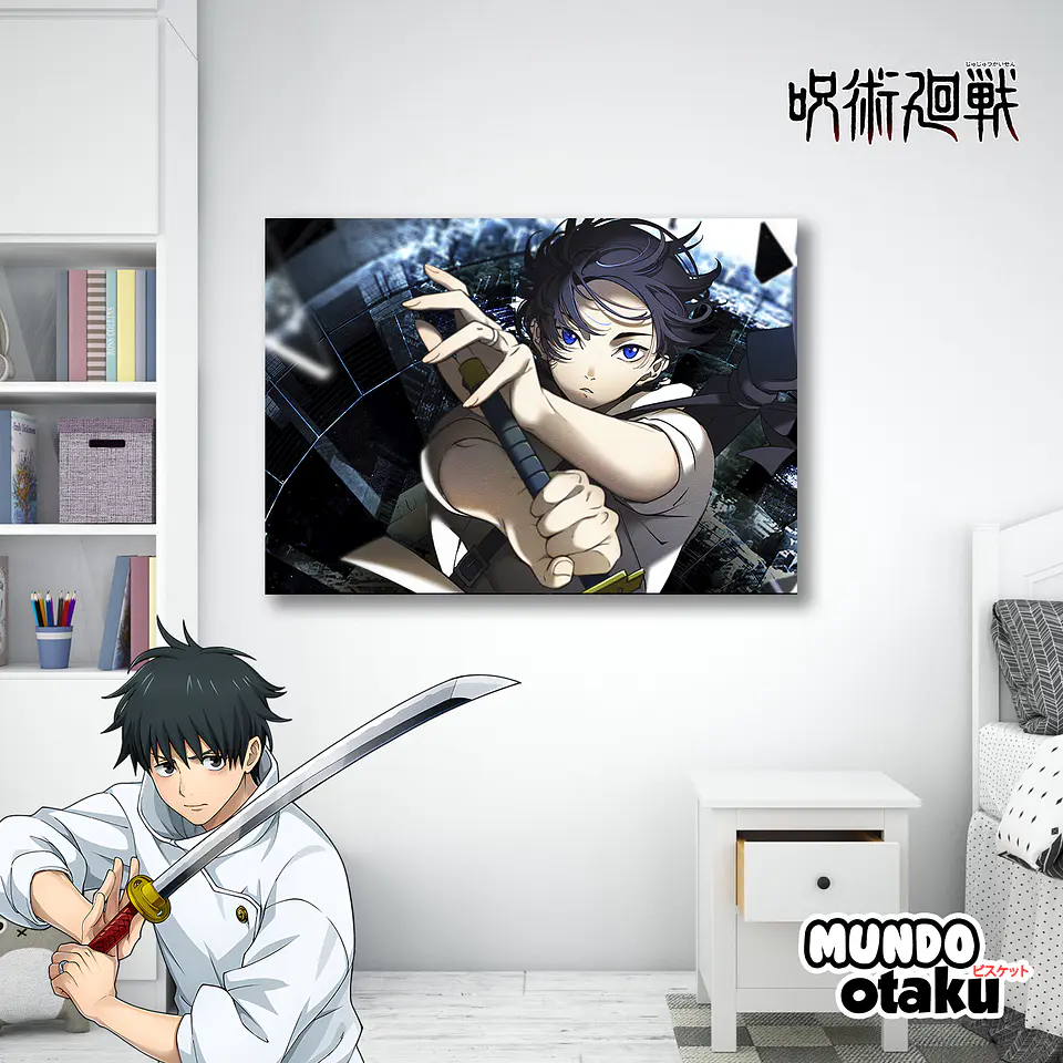 Cuadro Madera MDF - Jujutsu Kaisen- COPIAR 1