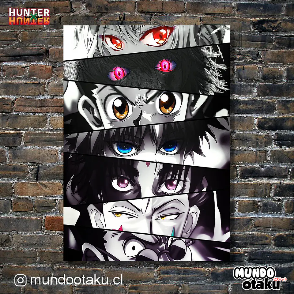 Cuadro Madera MDF - Hunter x Hunter 1