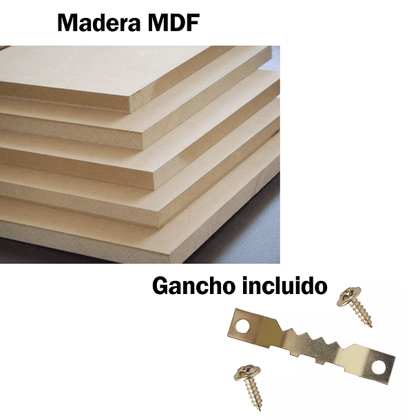 Cuadro Madera MDF - Hunter x Hunter 2