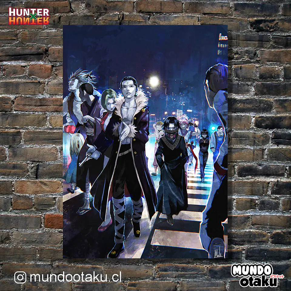 Cuadro Madera MDF - Hunter x Hunter 1