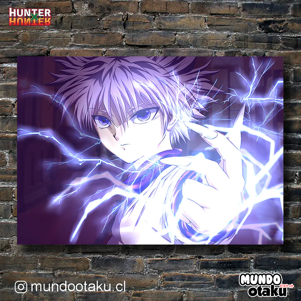Cuadro Madera MDF - Hunter x Hunter 1