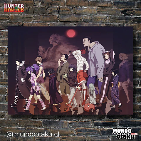 Cuadro Madera MDF - Hunter x Hunter