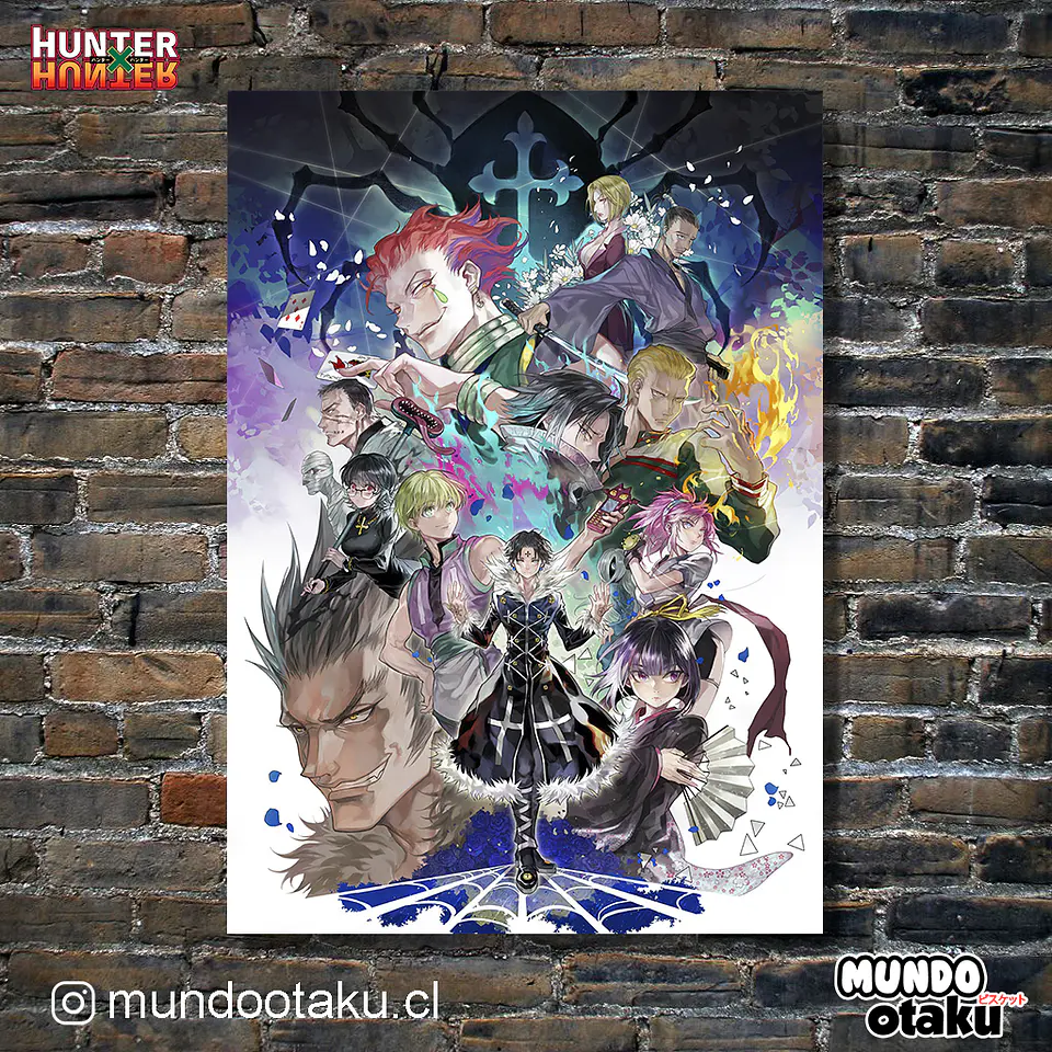 Cuadro Madera MDF - Hunter x Hunter 1
