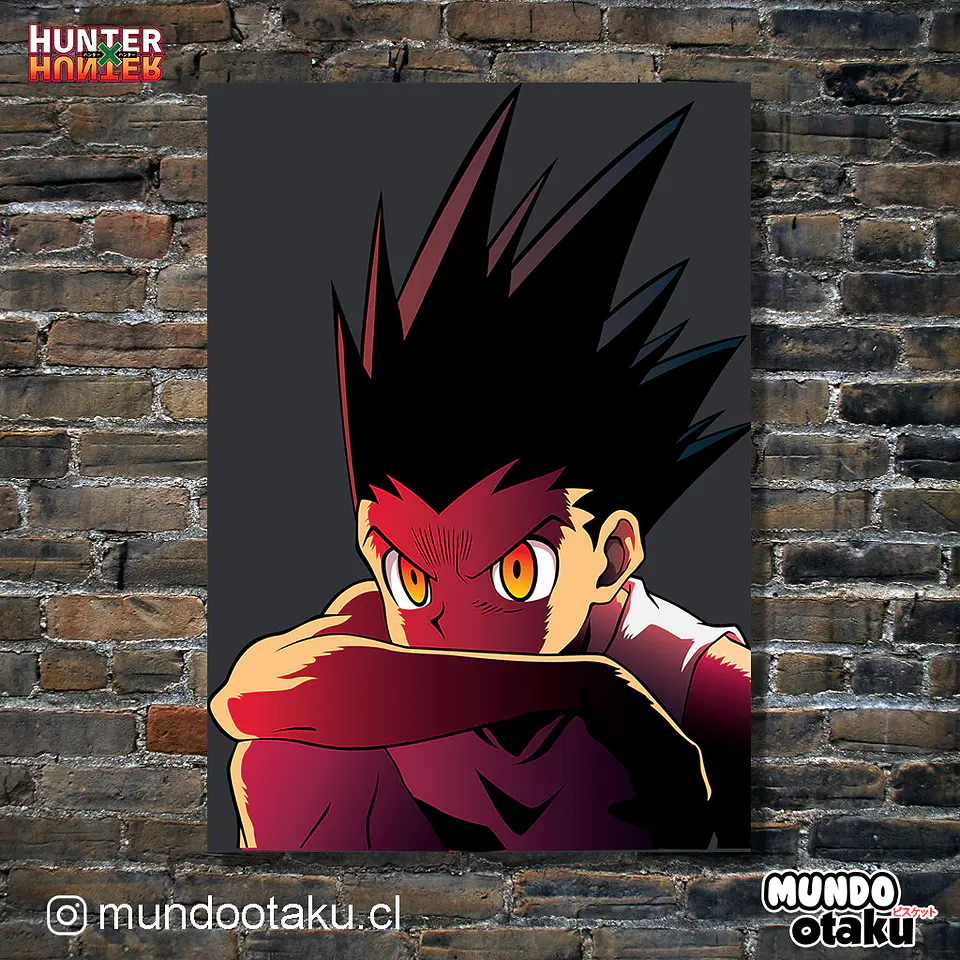 Cuadro Madera MDF - Hunter x Hunter 1