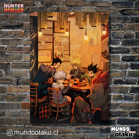 Cuadro Madera MDF - Hunter x Hunter