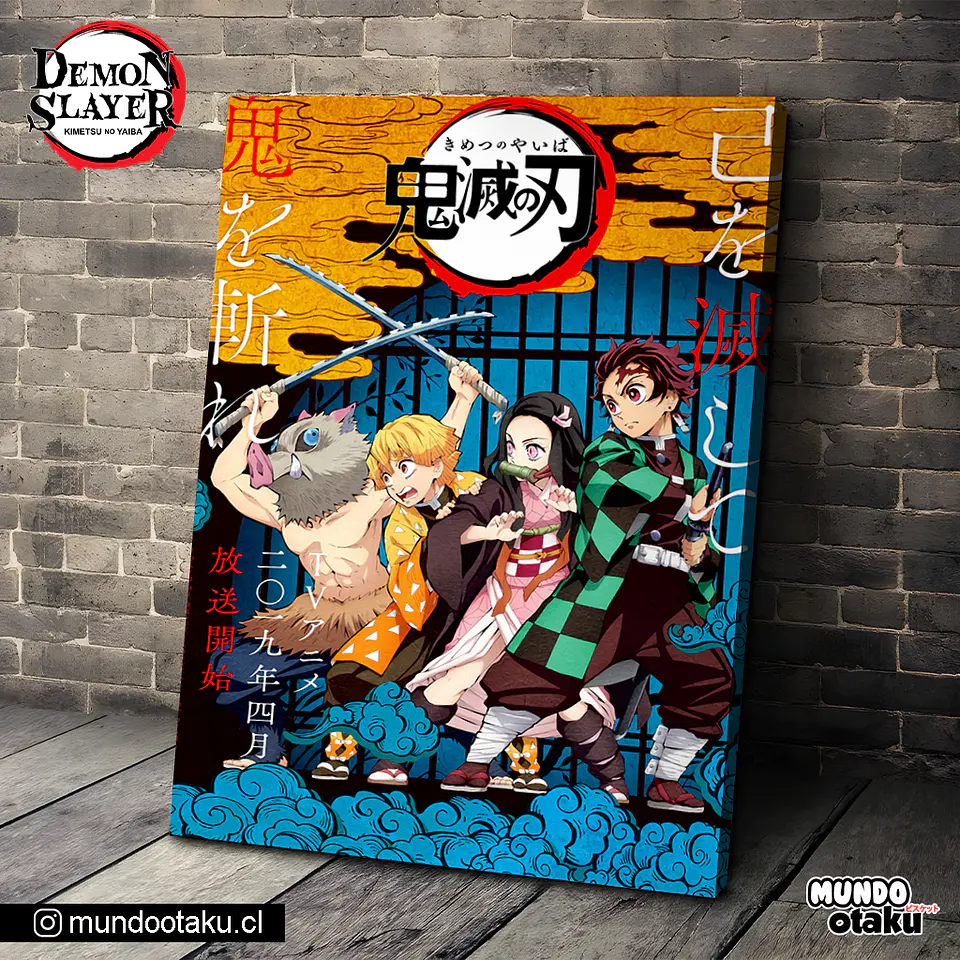 Cuadro Bastidor - Kimetsu no Yaiba 1